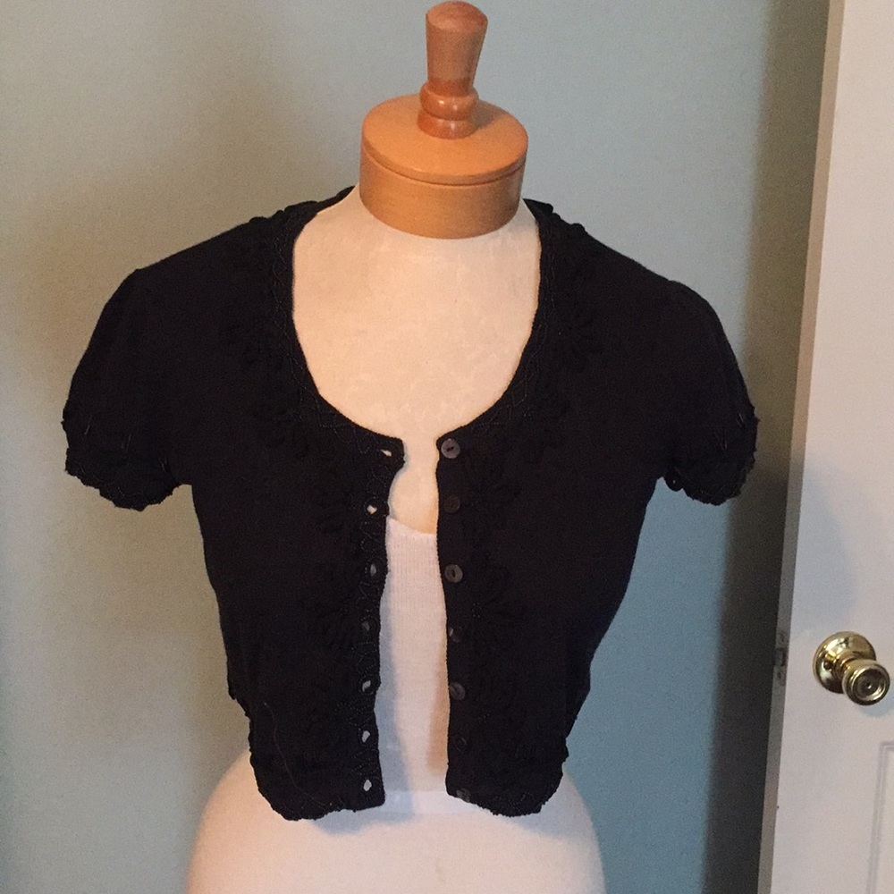 Trulli embellished cardigan from LOFT.  Size XS